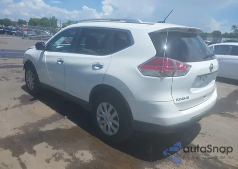 2016 Nissan Rogue S/Sl/Sv z USA, uszkodzony, nr VIN KNMAT2MT7GP701499